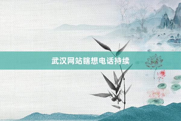武汉网站瞎想电话持续